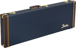 Fender Classic Series Strat Tele Case Navy Blue dėklas elektrinei gitarai