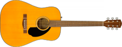 Fender CD-60S DAO EXOTIC AGN WN Solid Top akustinė gitara