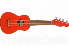 Fender Venice Soprano Ukulele Fiesta Red FSR ukulėlė