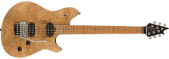 EVH Wolfgang WG Standard Exotic Laurel Burl Baked Maple Fingerboard Natural elektrinė gitara