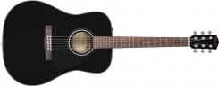 Fender CD-60 V3 DS BLK WN akustinė gitara su dėklu