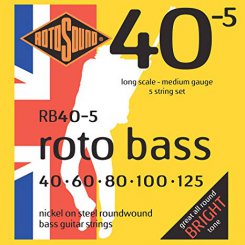 Rotosound RB40-5 stygos bosinei gitarai