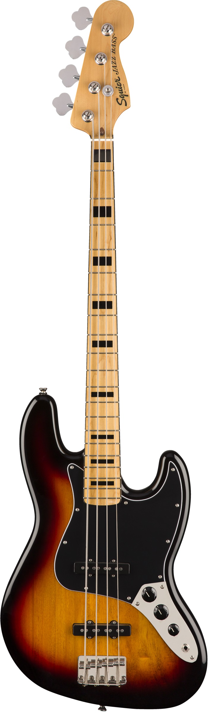 squier bass sunburst